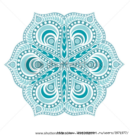 stock-vector-indian-ornament-kaleidoscopic-floral-pattern-mandala-49330297 (449x470, 159Kb)