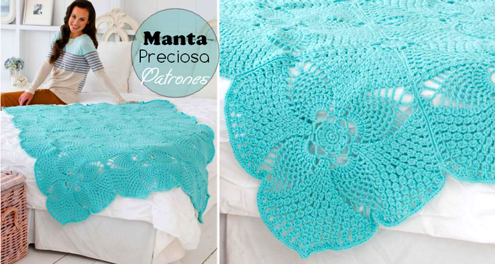 Bellísima-manta-tejida-al-crochet-Patrones (700x373, 485Kb)