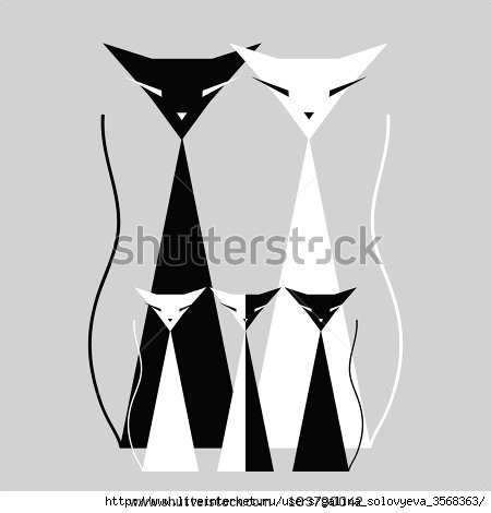 108756008_stockvectorfamilyofcats103790042 (450x470, 54Kb)