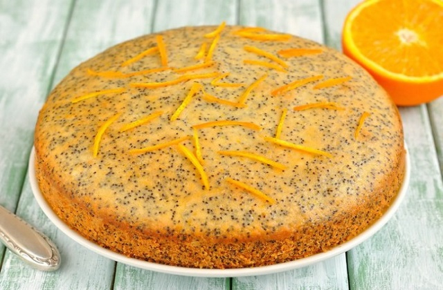 апельсиновый пирог с маком - интересное приготовление (640x420, 295Kb)