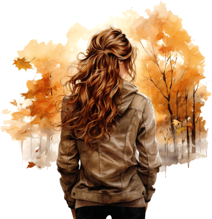 Autumn Girl 5 (676x700, 628Kb)