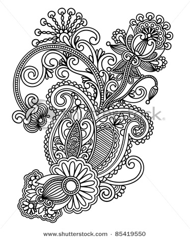 stock-vector-hand-draw-line-art-ornate-flower-design-ukrainian-traditional-style-85419550 (373x470, 73Kb)