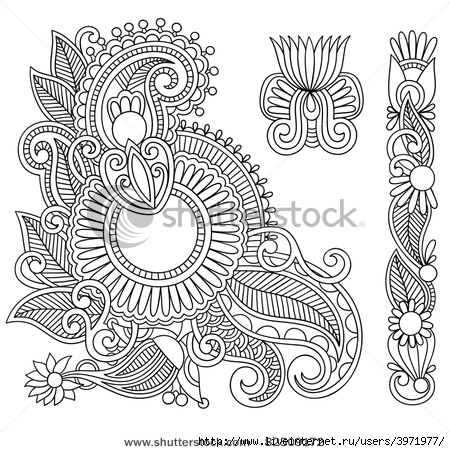stock-vector-hand-drawn-abstract-henna-mehndi-black-flowers-doodle-illustration-design-element-82509172 (450x452, 185Kb)