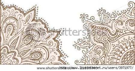 stock-vector--henna-tattoo-corners-21359740 (450x236, 104Kb)