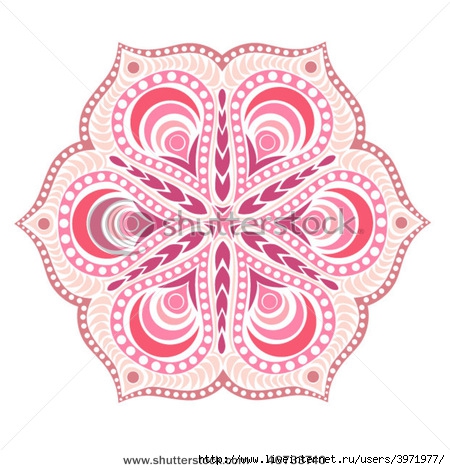 stock-vector-indian-ornament-kaleidoscopic-floral-pattern-mandala-46733740 (450x470, 144Kb)