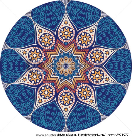 stock-vector-indian-ornament-kaleidoscopic-floral-pattern-mandala-57927328 (450x470, 243Kb)