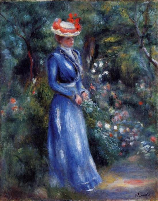 woman-in-a-blue-dress-standing-in-the-garden-of-saint-cloud-1899.jpg!HalfHD (549x700, 69Kb)