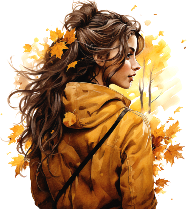 Autumn Girl 10 (628x700, 687Kb)