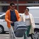 Gina Rodriguez – With husband Joe LoCicero having breakfast at J Nichols Kitchen - 454 x 641