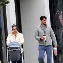 Gina Rodriguez – Seen with her family in Los Angeles - 454 x 681