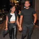 Sophie Kasaei – With boyfriend Jordan Brooks seen on the PDA in London - 454 x 637