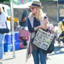 Jessica Collins – Seen at Farmer’s Market in Los Angeles - 454 x 652