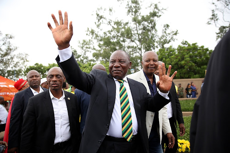 Newly elected president of South Africa Cyril Ramaphosa. File photo.