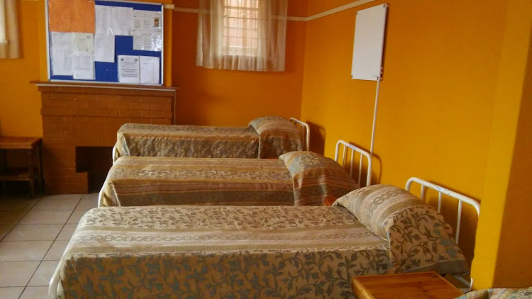 Rooms at the Masego Home for the Elderly in Krugersdorp.