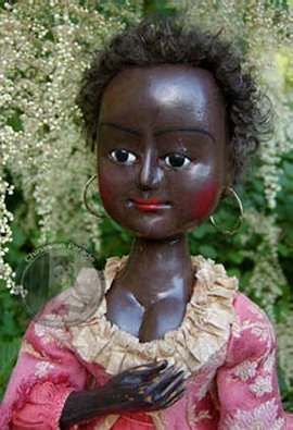 Queen Anne wooden doll reproduction by Chapman & Robins wood