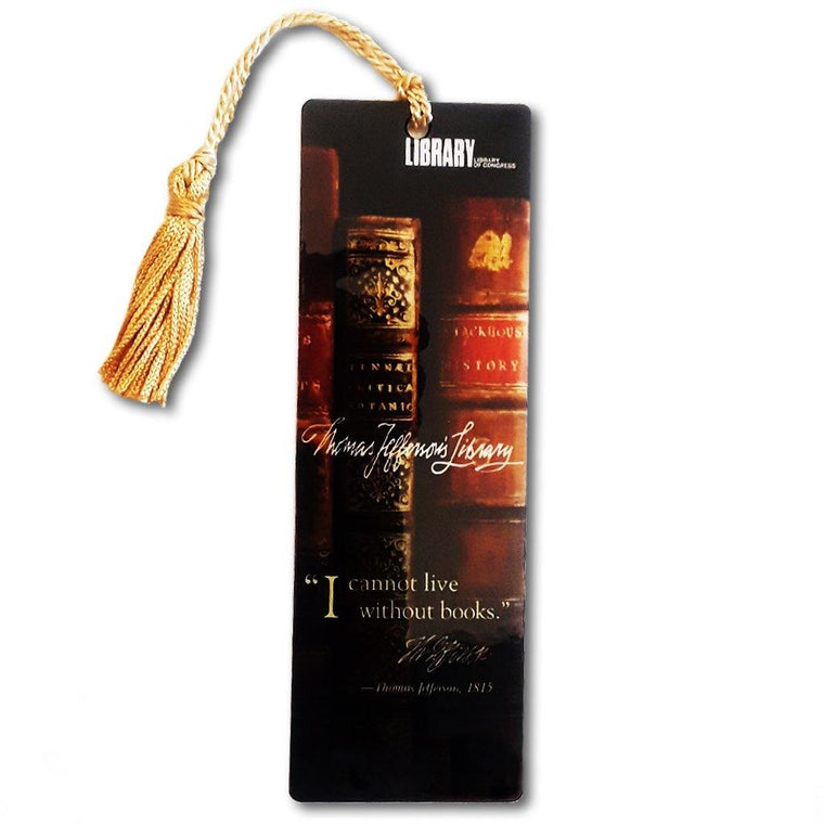 Jefferson's Library Bookmark