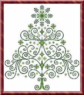 Christmas Tree 2 - Cross Stitch Pattern