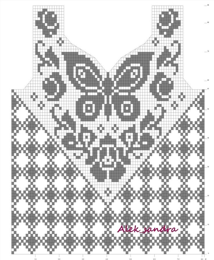 Sent from my BlackBerry  Filet crochet shirt butterfly, bordeleta