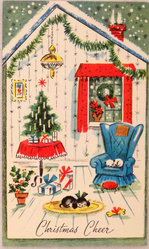 Vintage Christmas Card