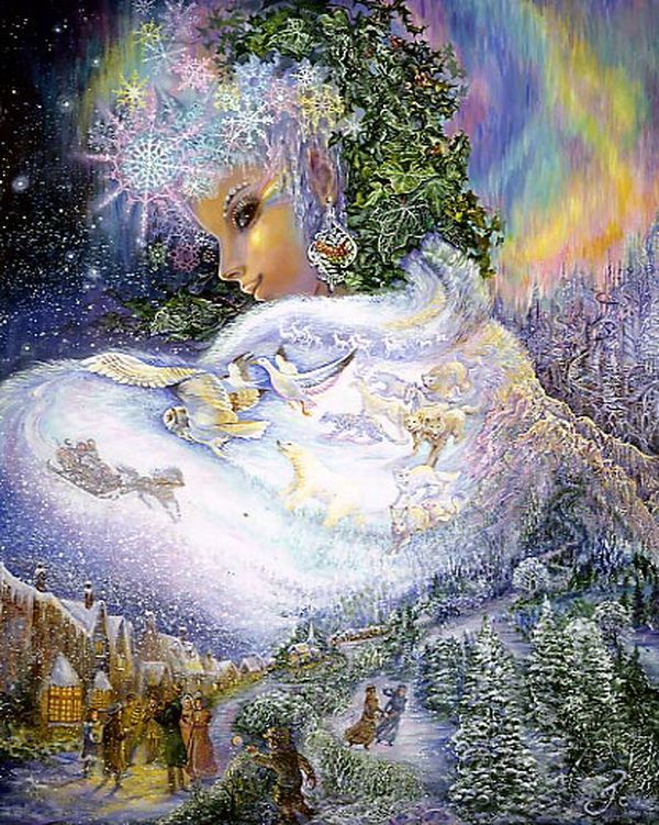 Surreal art by Josephine Wall