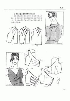 Chinese method of pattern making- Darts on a bodice - Svet Lana - Picasa Albums Web