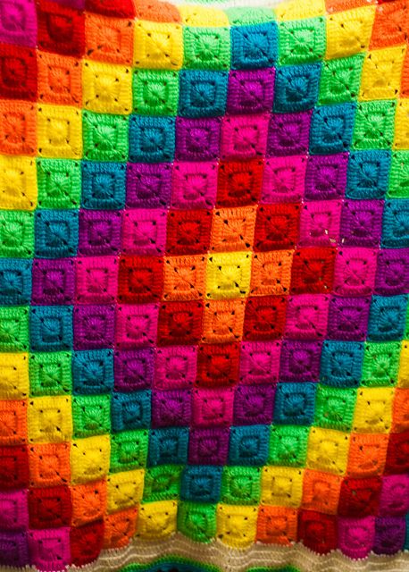 Solid Granny Squares Pattern (Elmer Squares)