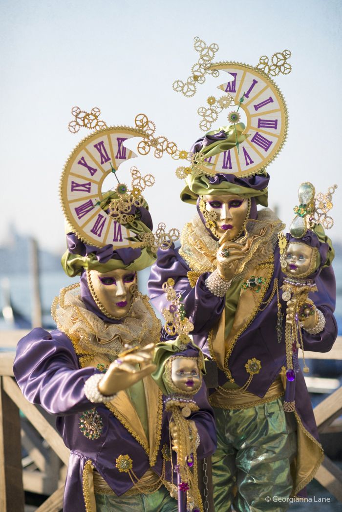 Carnival Costume, Venice, Italy ~ by Georgianna Lane