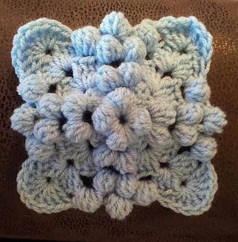 Bobble Granny Square