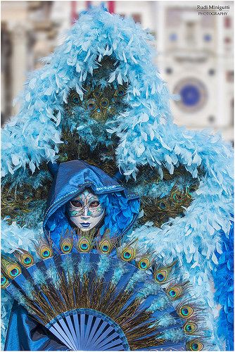 Blue Feathery- Carnival Venice 2014