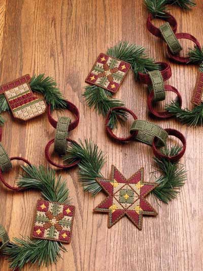 Country Christmas Garland