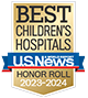 Best Children’s Hospitals – U.S. News and World Report – Honor Roll 2017-18