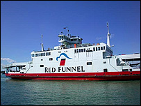 Red Funnel courtesy of freefoto.com