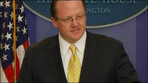 White House spokesman Robert Gibbs