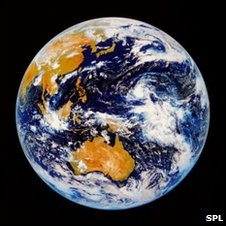 Satellite image of Australasia (SPL)
