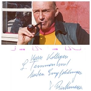 Walter Birkmayer Parkinsons Disease Austrian Nazi Scientist Hand Signed Photo