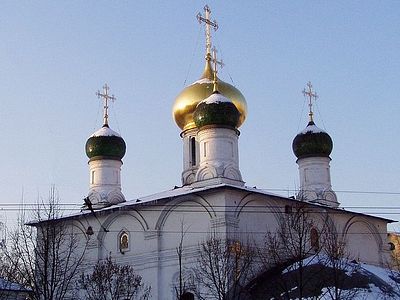 Божественная литургия в Сретенском монастыре в день празднования Введения во храм Пресвятой Богородицы