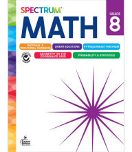 Title: Spectrum Math Workbook, Grade 8, Author: Elise Craver