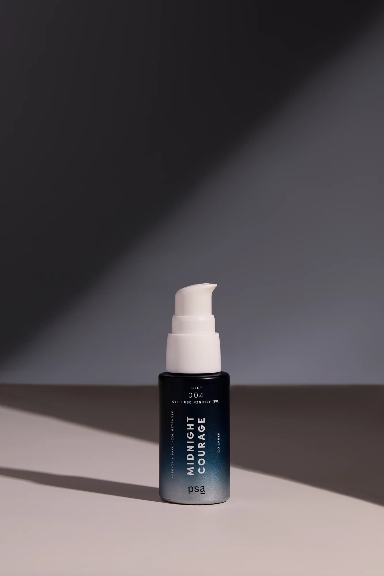 PSA Skincare Midnight Courage Rosehip & Bakuchiol Retinoid Night Oil product shot