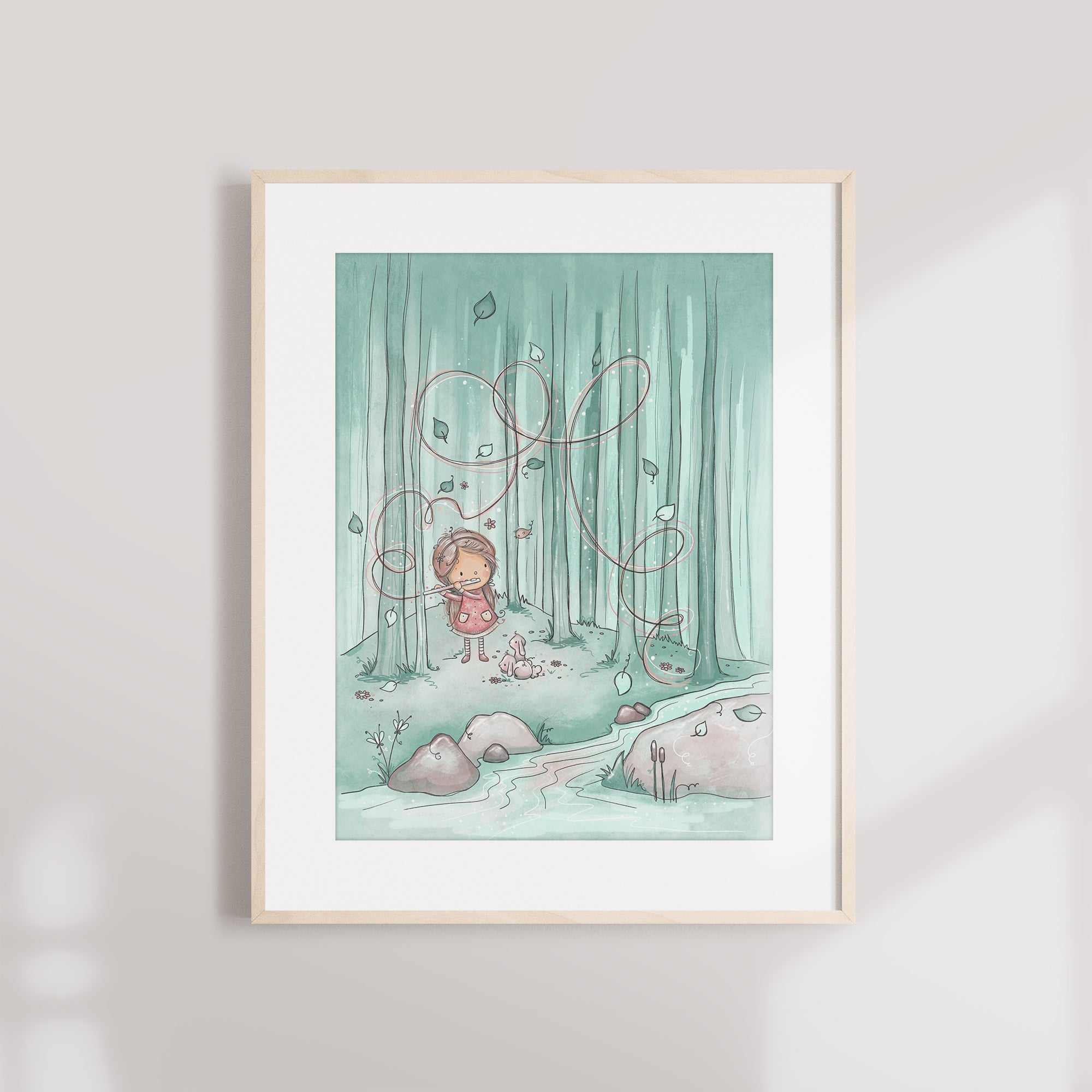 'Forest Sounds' Wall Art Print