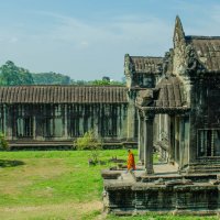 the monk in Angkor :: rovno@inbox.ru 