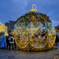 Волшебство на Манежной площади :: Георгий А