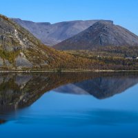 утром на озере Будъяврь :: Георгий А