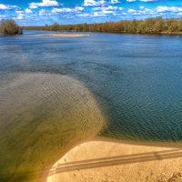 Отмель на реке Луара (Loire) :: Георгий А