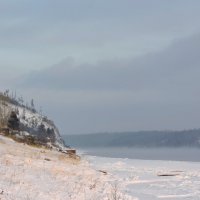 Ледяные забереги на Ангаре :: Ольга 