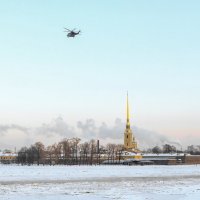 Зимний полет. :: Дмитрий Климов