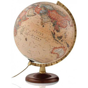 Classic A4 Antique 30cm World Globe