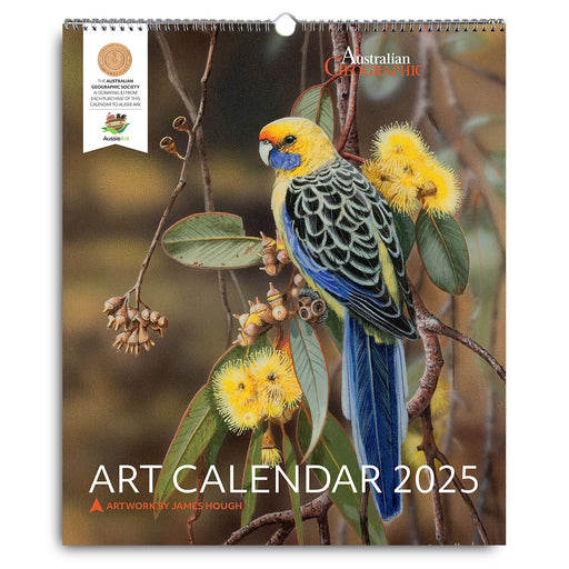 Australian Geographic Society Art Calendar 2025