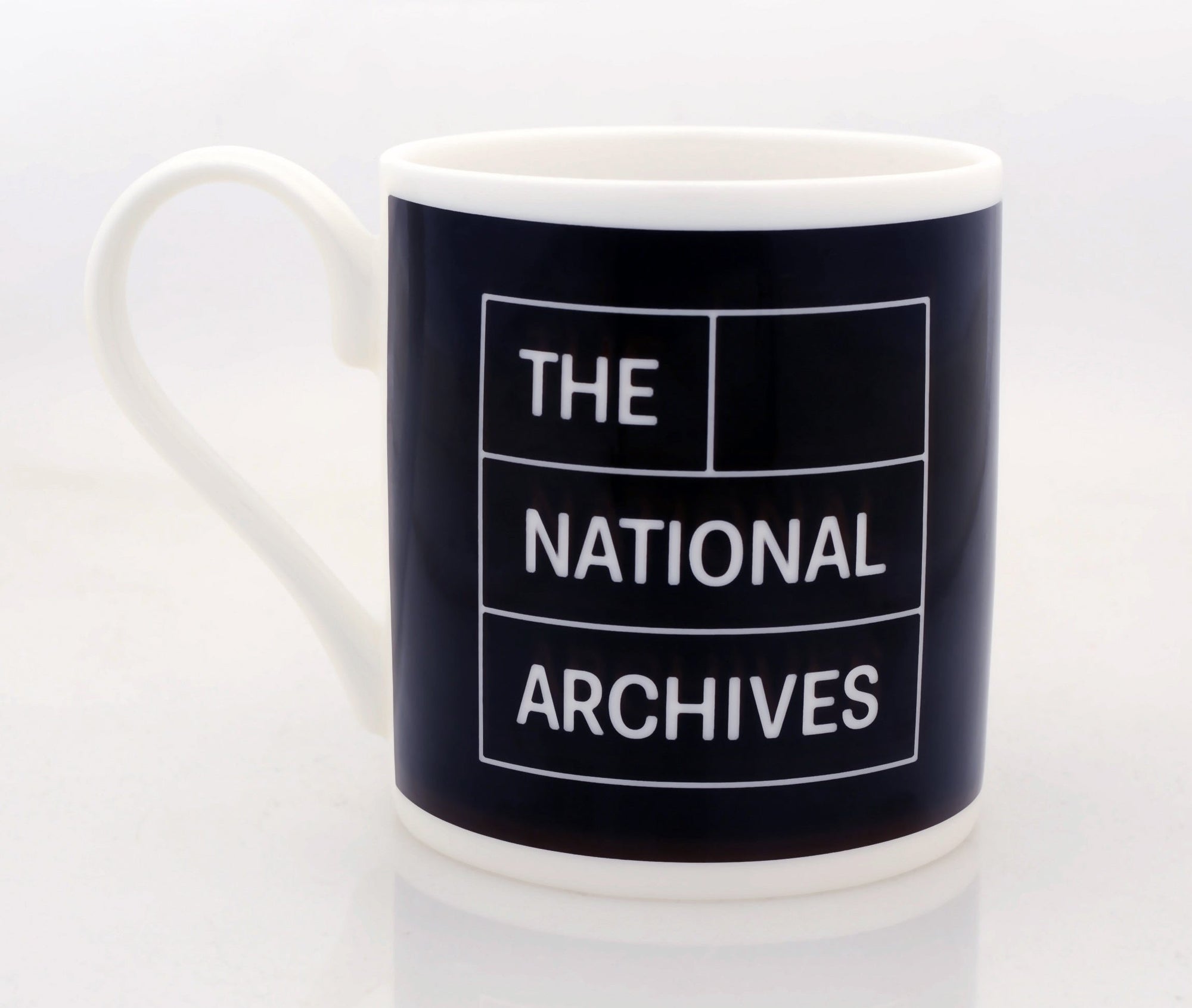 The National Archives Logo Bone China Mug Front View