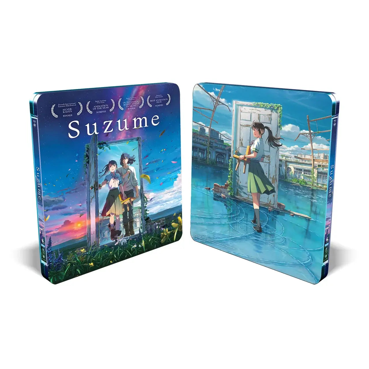 Suzume (blu-ray and DVD) Limited Edition Steelbook