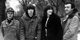 Throbing Gristle: Дженезис Пи-Орридж, Крис Картер, Кози Фанни Тутти, Питер Кристоферсон